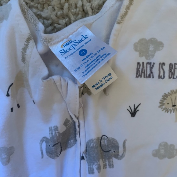 Halo sleepsacks size medium 6-12 months - Picture 2 of 2